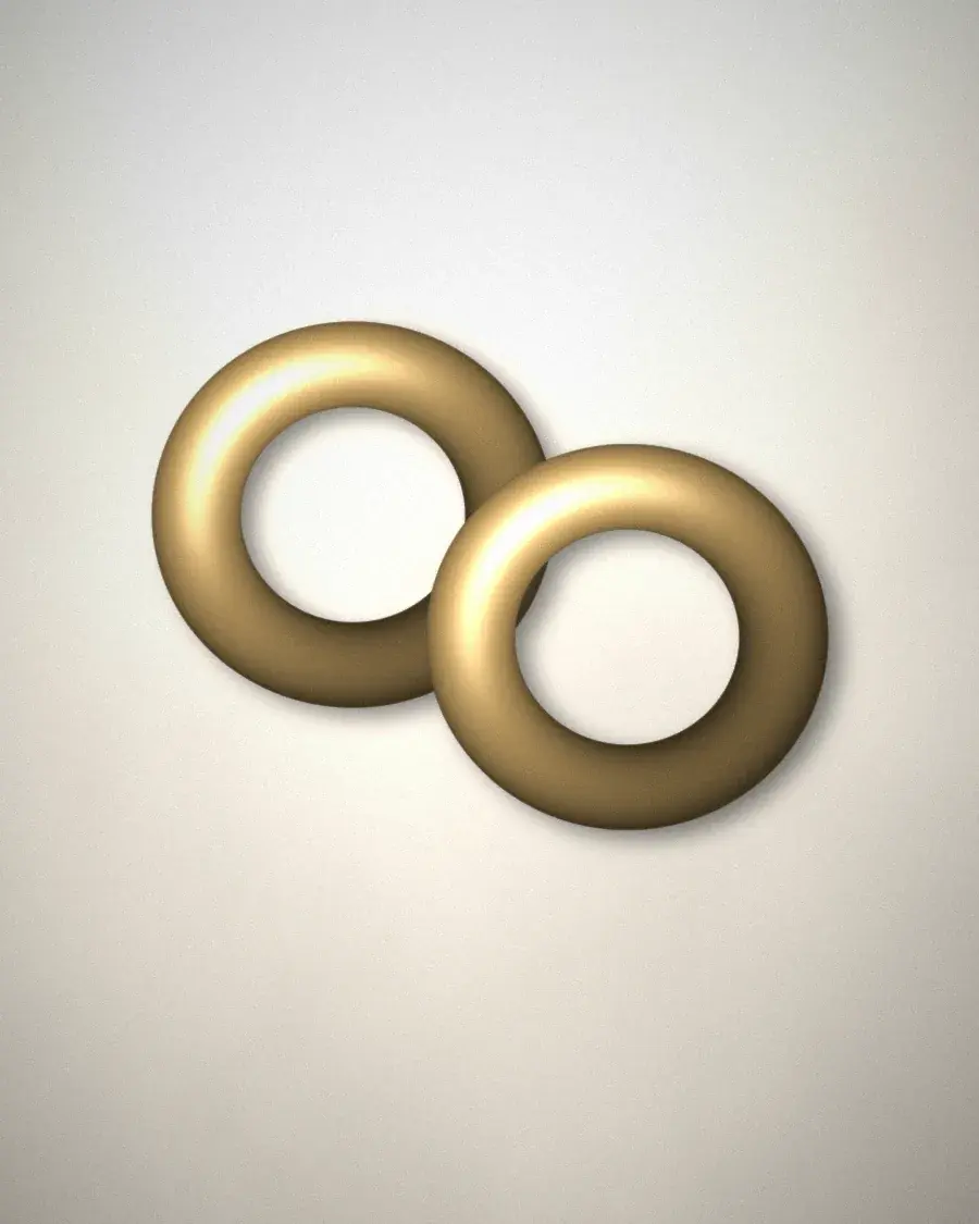 Chunky Gold Hoops