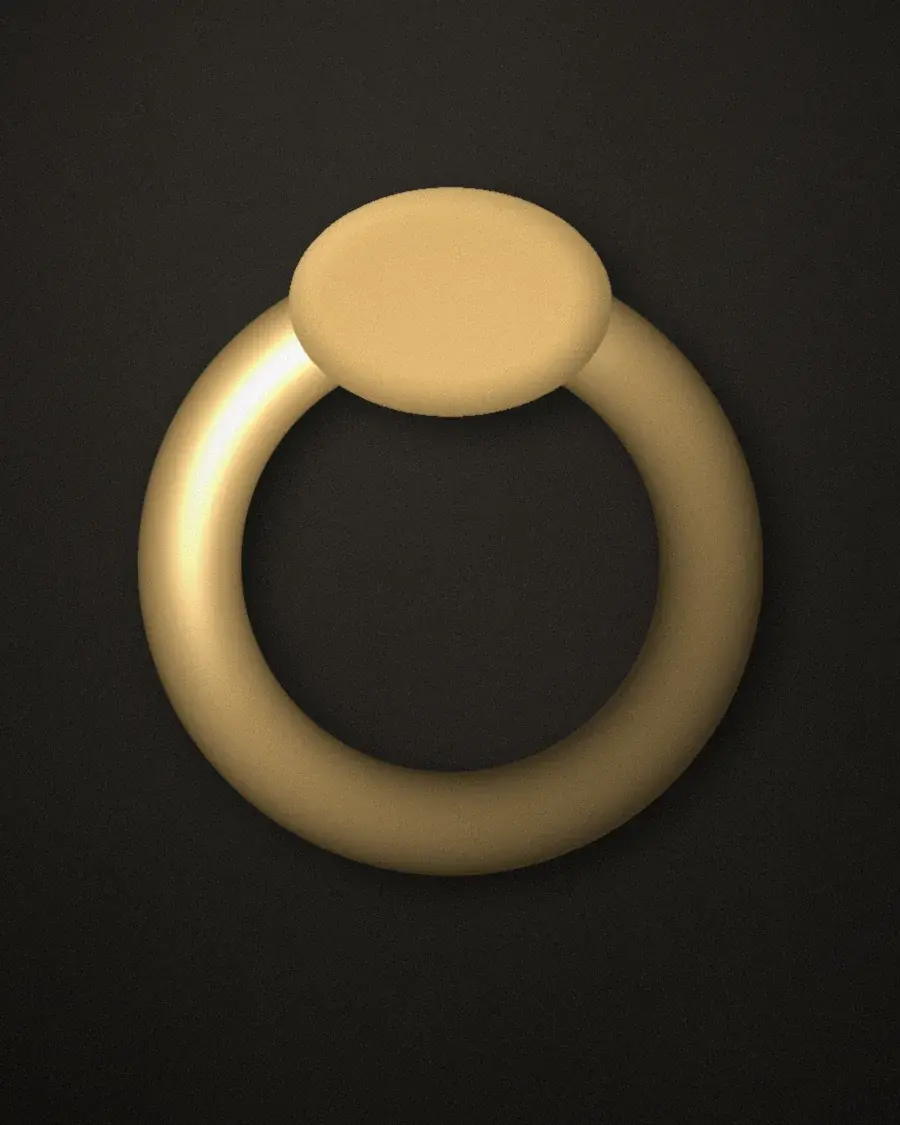Statement Sculpted Ring