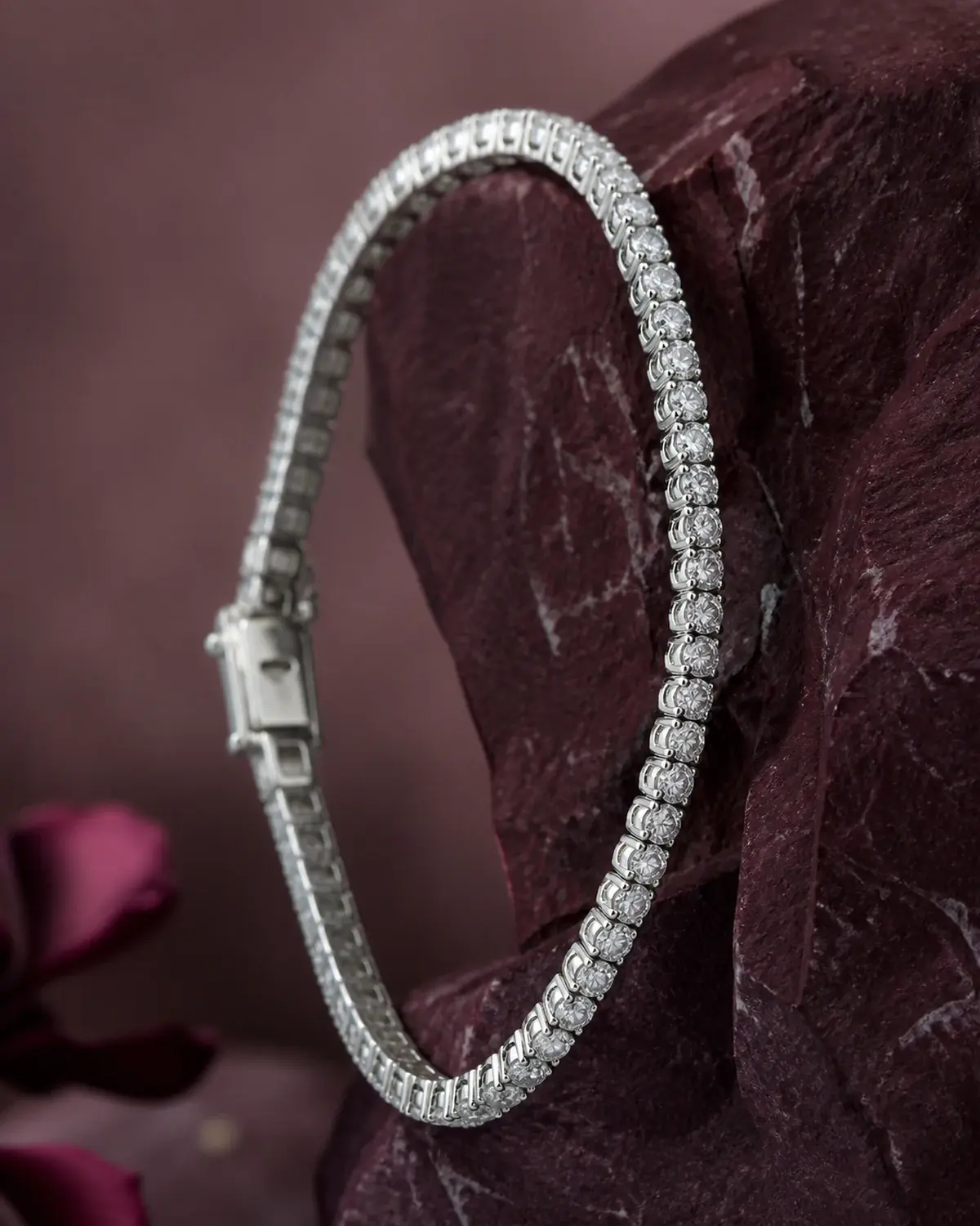 Tennis-Style Bracelet, alternate view
