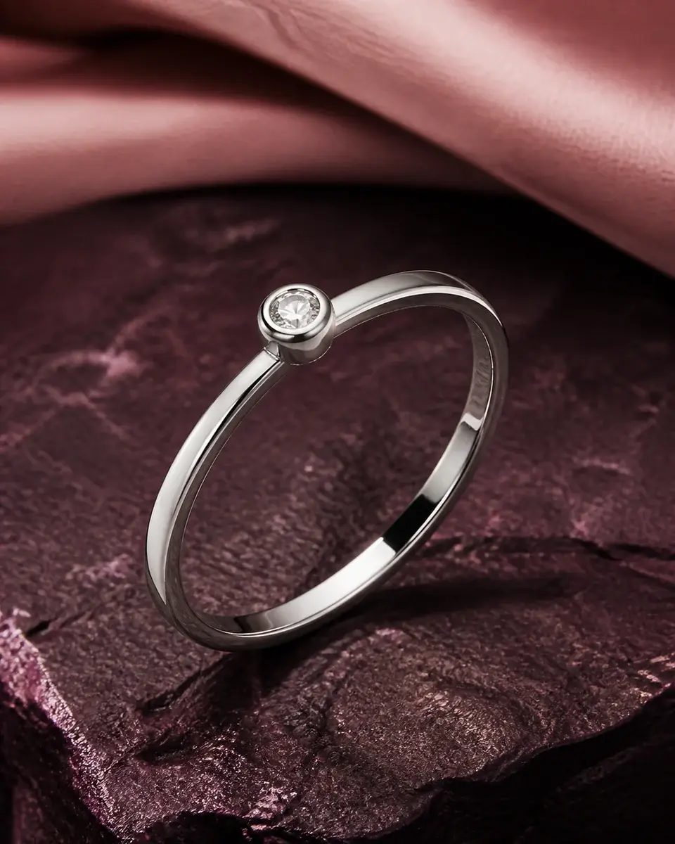 Crystal Accent Ring