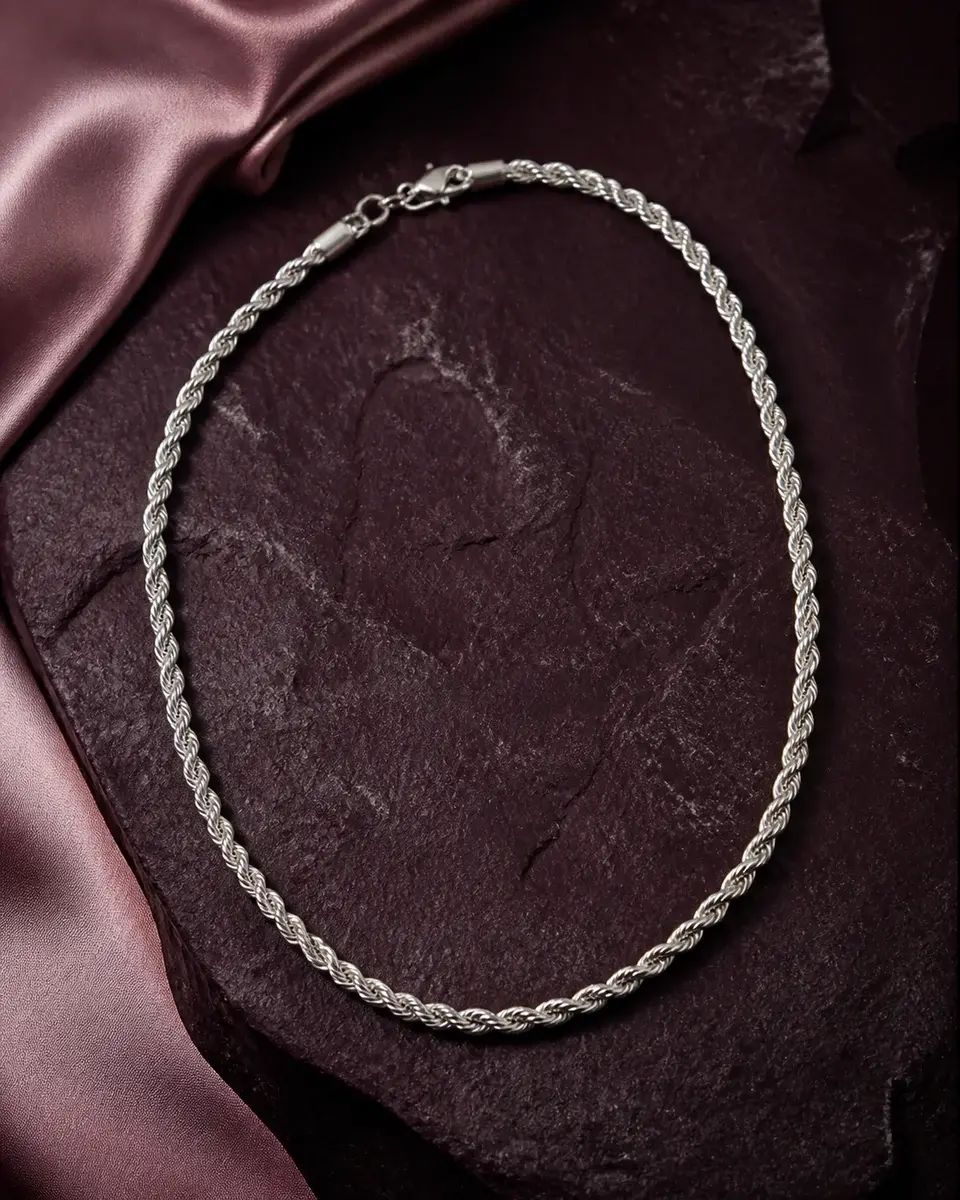 Silver Rope Chain